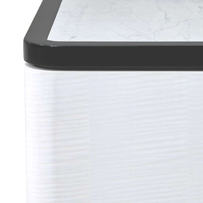 AICO by Michael Amini - Tuxedo Large Nightstand - Piano Keyboard - 9087042-832 veiw 6