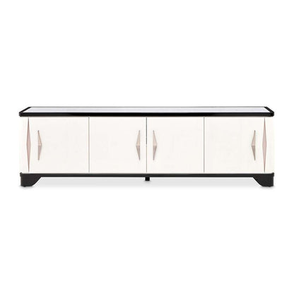 AICO by Michael Amini - Tuxedo Media Cabinet - Piano Keyboard - 9087081-832 veiw 2