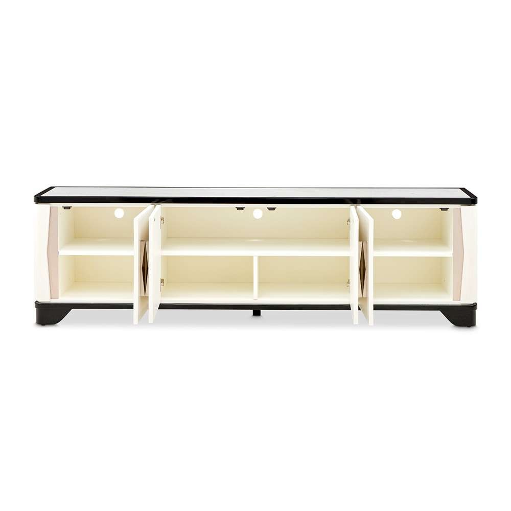 AICO by Michael Amini - Tuxedo Media Cabinet - Piano Keyboard - 9087081-832 veiw 3