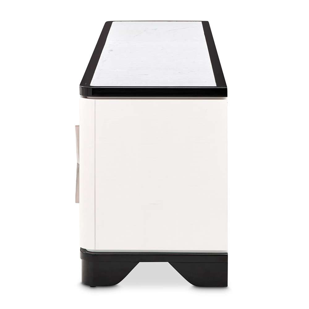 AICO by Michael Amini - Tuxedo Media Cabinet - Piano Keyboard - 9087081-832 veiw 5