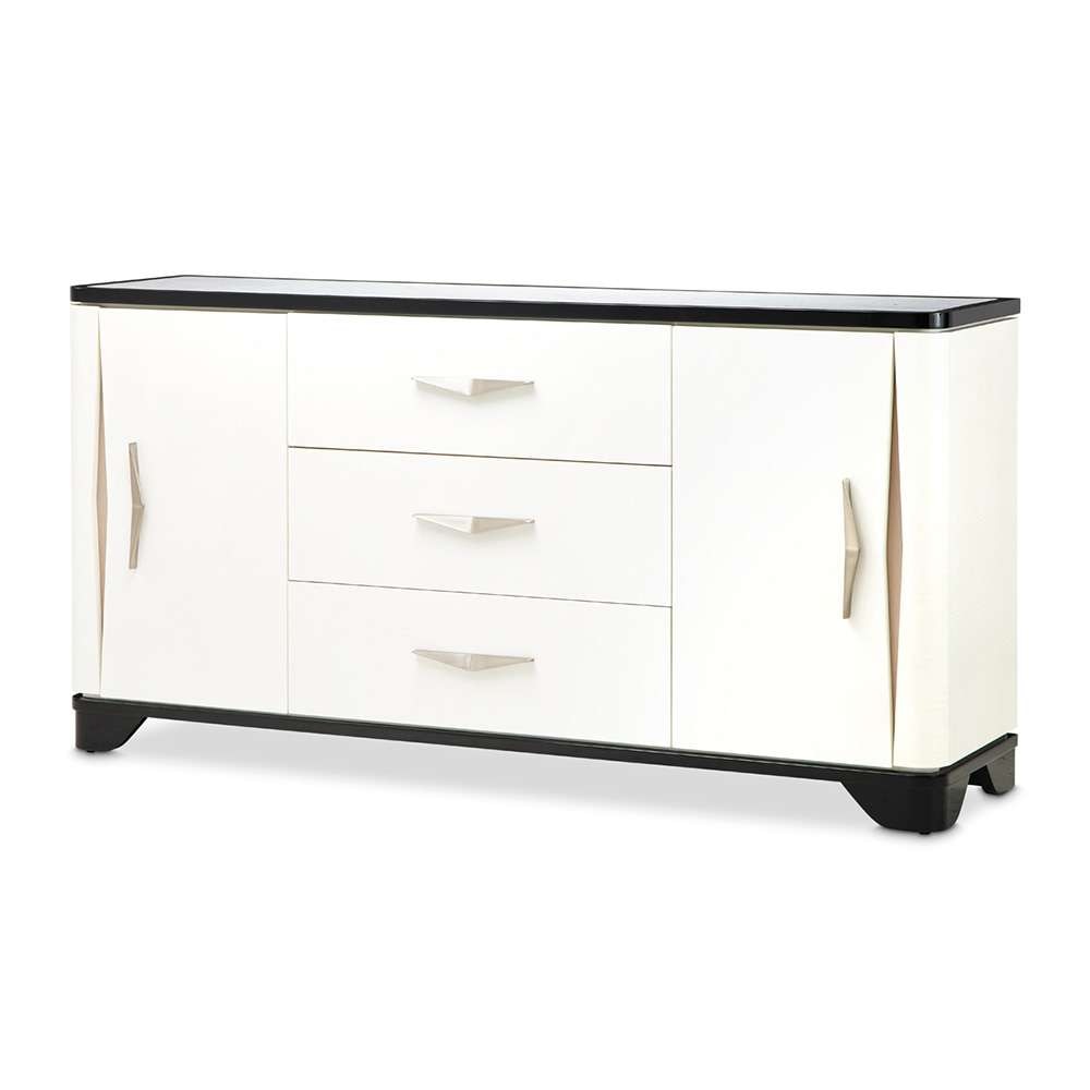 AICO by Michael Amini - Tuxedo Sideboard - Piano Keyboard - 9087007SA-832 veiw 1