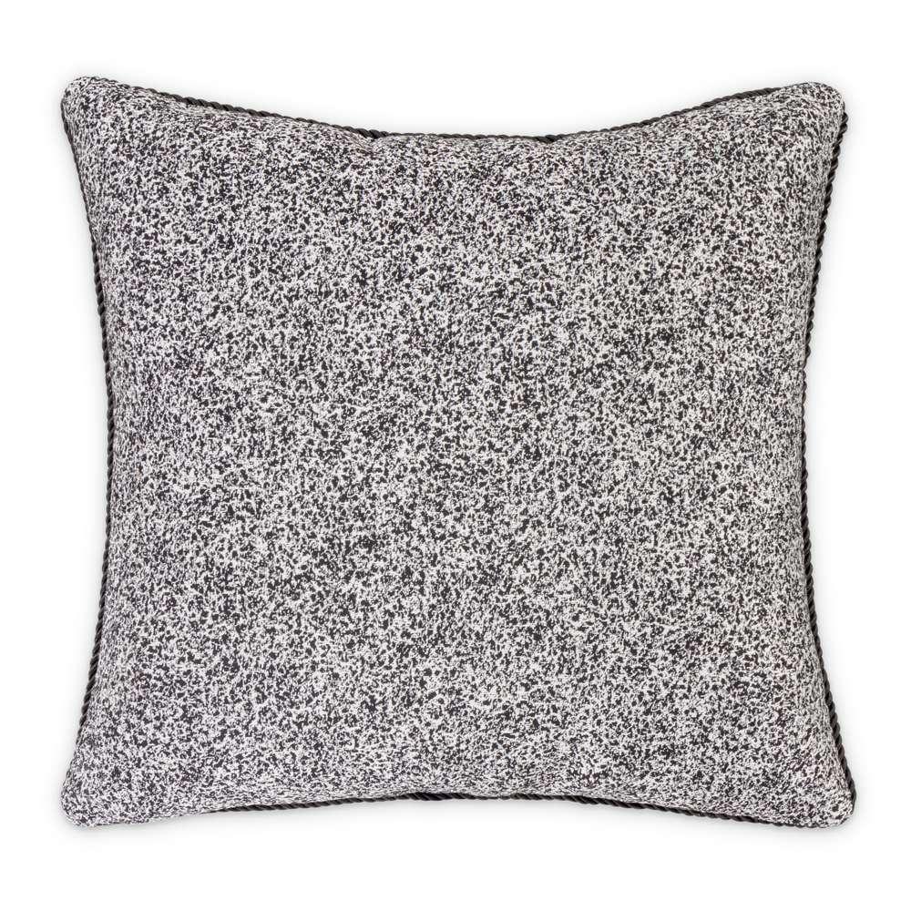 AICO by Michael Amini - Uptown Downtown Ardent 20in Square Throw Pillow - Domino - BCS-DP20-ARDNT-DMO veiw 3