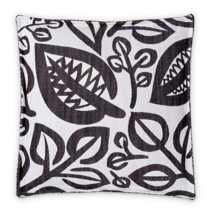 AICO by Michael Amini - Uptown Downtown Zest 18in Square Box Throw Pillow - Domino - BCS-DP18-ZEST-DMO veiw 1