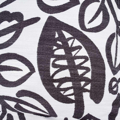 AICO by Michael Amini - Uptown Downtown Zio 24in Square Throw Pillow - Domino - BCS-DP24-ZIO-DMO veiw 3