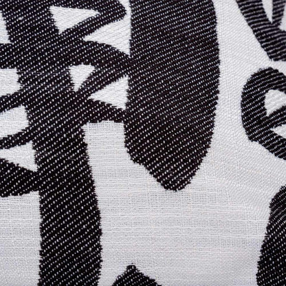 AICO by Michael Amini - Uptown Downtown Zio 24in Square Throw Pillow - Domino - BCS-DP24-ZIO-DMO veiw 4