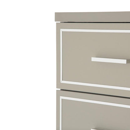 AICO by Michael Amini - Urban Place 7 Drawer Chest in Dove Gray - 9027670-803_CLOSEOUT veiw 4