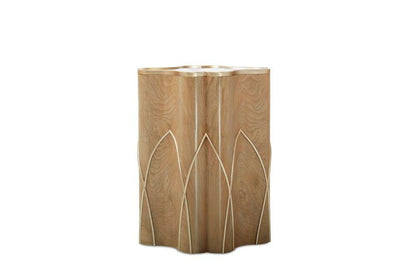 AICO by Michael Amini - Villa Cherie Chairside Table - Caramel - N9008222-134 veiw 2