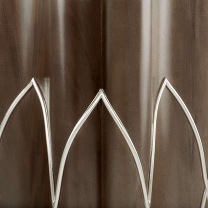 AICO by Michael Amini - VillaÂ Cherie Chairside Table - Hazelnut - N9008222-410 veiw 4