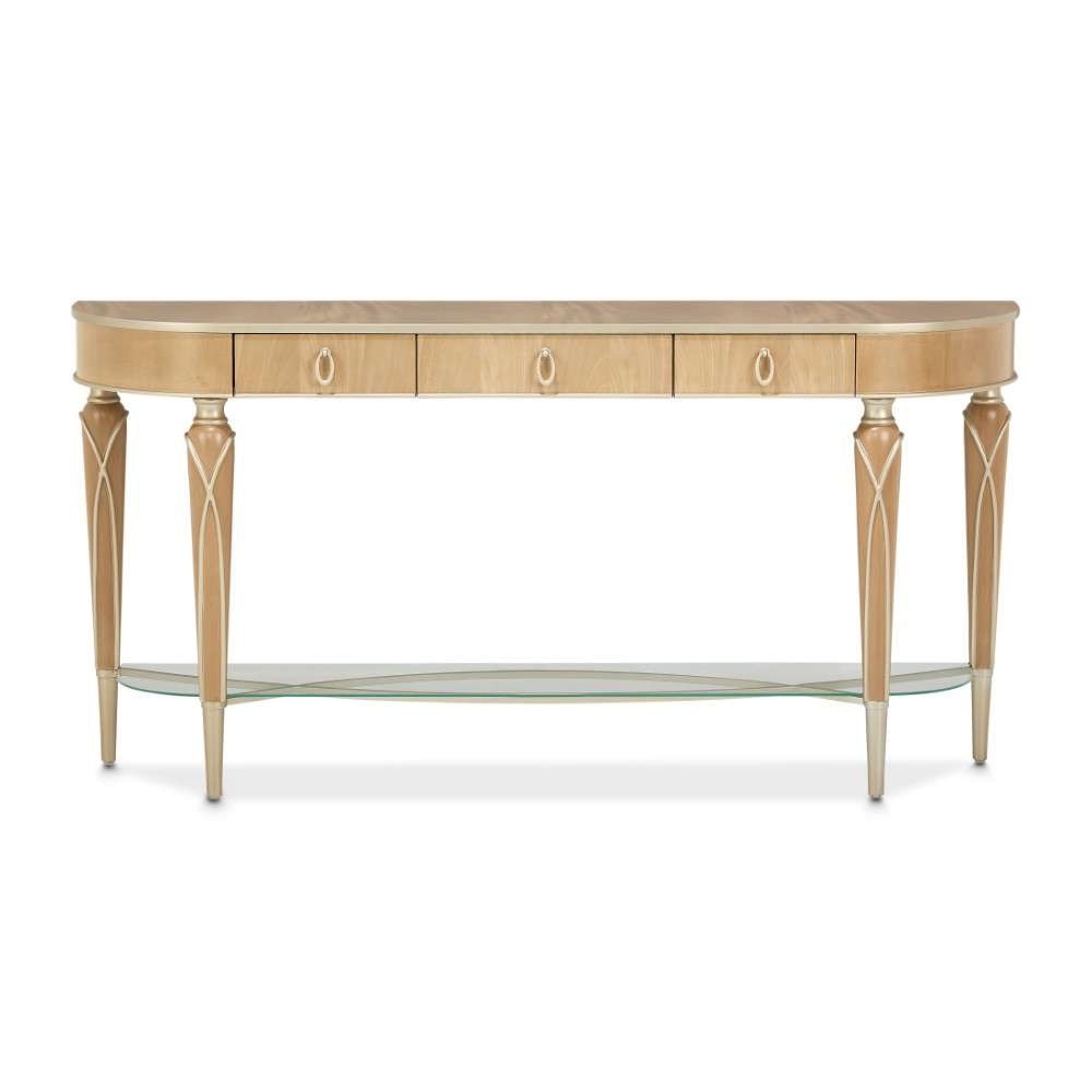 AICO by Michael Amini - Villa Cherie Console Table - Caramel - N9008223-134 veiw 2