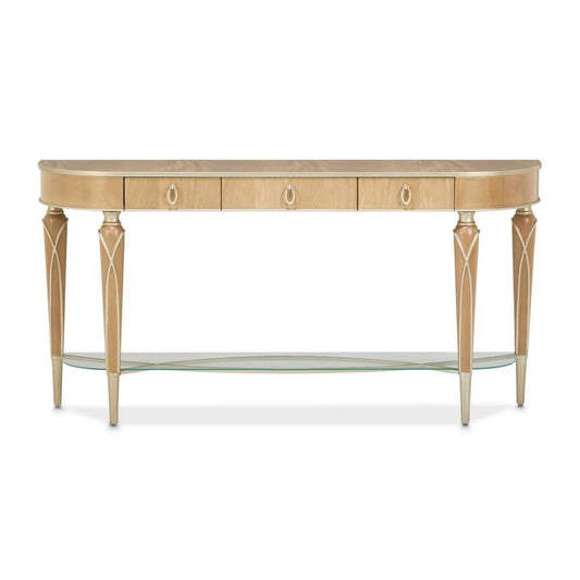 AICO by Michael Amini - Villa Cherie Console Table - Caramel - N9008223-134 veiw 2