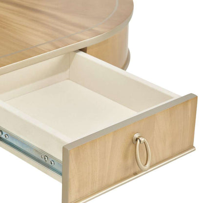 AICO by Michael Amini - Villa Cherie Console Table - Caramel - N9008223-134 veiw 7