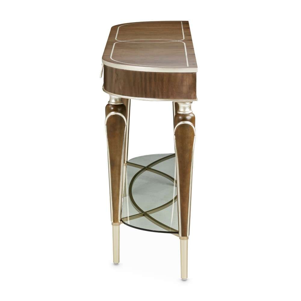 AICO by Michael Amini - VillaÂ Cherie Console Table - Hazelnut - N9008223-410 veiw 9