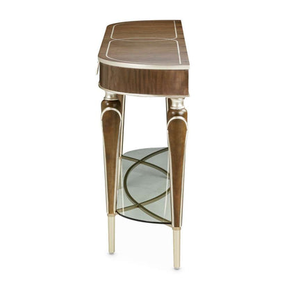 AICO by Michael Amini - VillaÂ Cherie Console Table - Hazelnut - N9008223-410 veiw 9