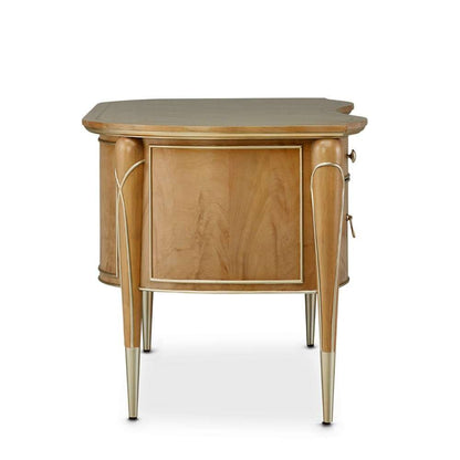 AICO by Michael Amini - Villa Cherie Desk - Caramel - N9008207-134 veiw 5