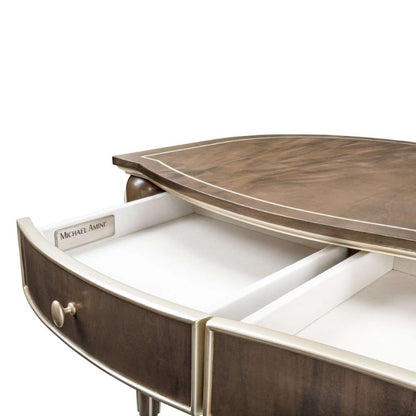 AICO by Michael Amini - VillaÂ Cherie Desk - Hazelnut - N9008207-410 veiw 5