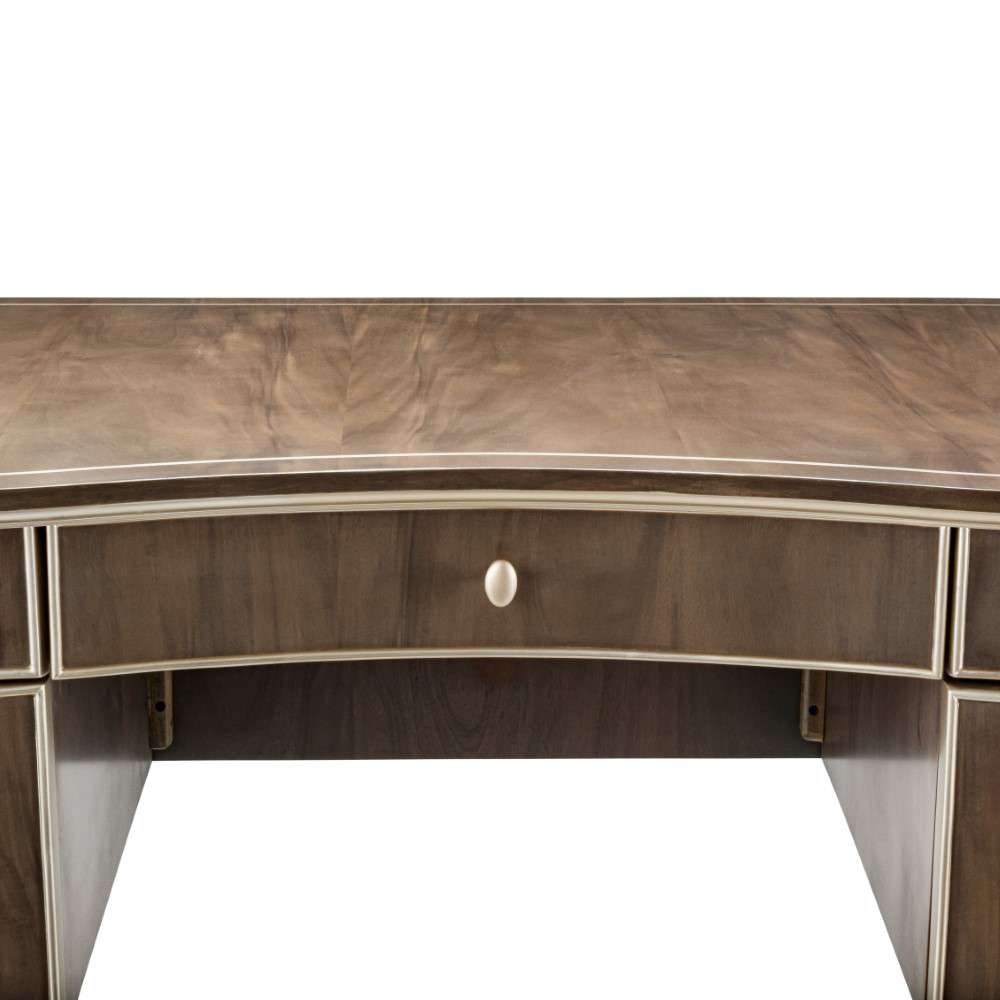 AICO by Michael Amini - VillaÂ Cherie Desk - Hazelnut - N9008207-410 veiw 7