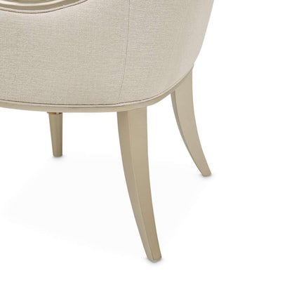 AICO by Michael Amini - Villa Cherie Dining Arm Chair - Caramel - N9008004-134 veiw 7