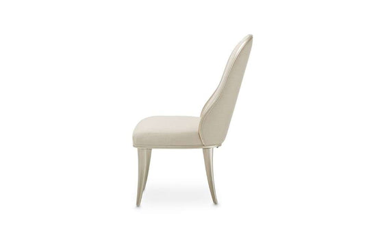 AICO by Michael Amini - Villa Cherie Dining Side Chair (Set of 2) - Caramel - N9008003-134 veiw 2