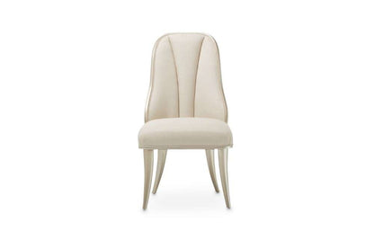 AICO by Michael Amini - Villa Cherie Dining Side Chair (Set of 2) - Caramel - N9008003-134 veiw 3