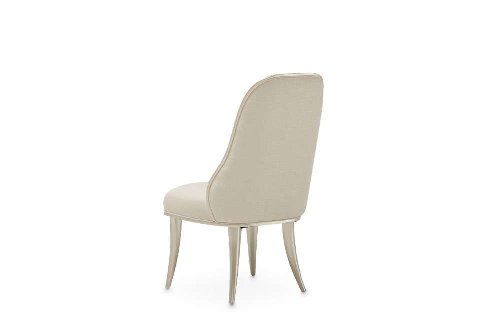 AICO by Michael Amini - Villa Cherie Dining Side Chair (Set of 2) - Caramel - N9008003-134 veiw 4