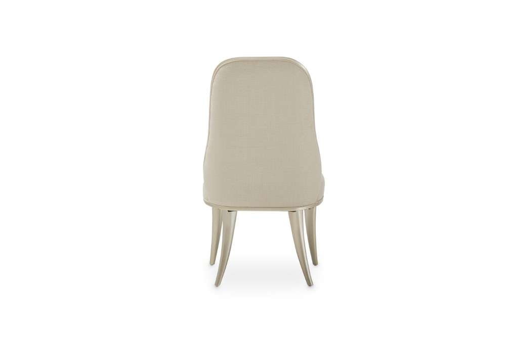 AICO by Michael Amini - Villa Cherie Dining Side Chair (Set of 2) - Caramel - N9008003-134 veiw 5