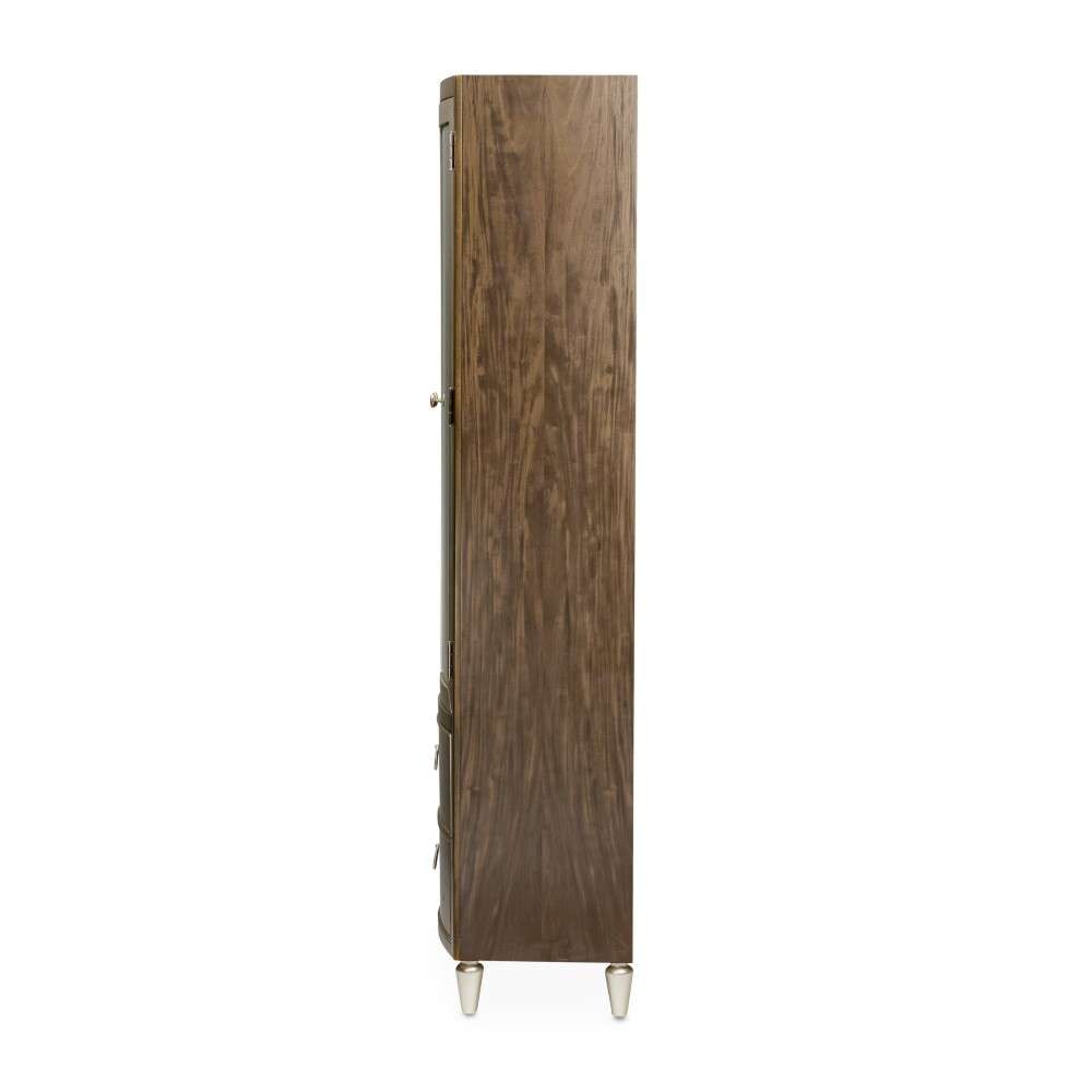 AICO by Michael Amini - VillaÂ Cherie Display Cabinet - Hazelnut - N9008209-410 veiw 7