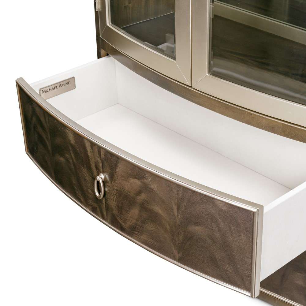 AICO by Michael Amini - VillaÂ Cherie Display Cabinet - Hazelnut - N9008209-410 veiw 10