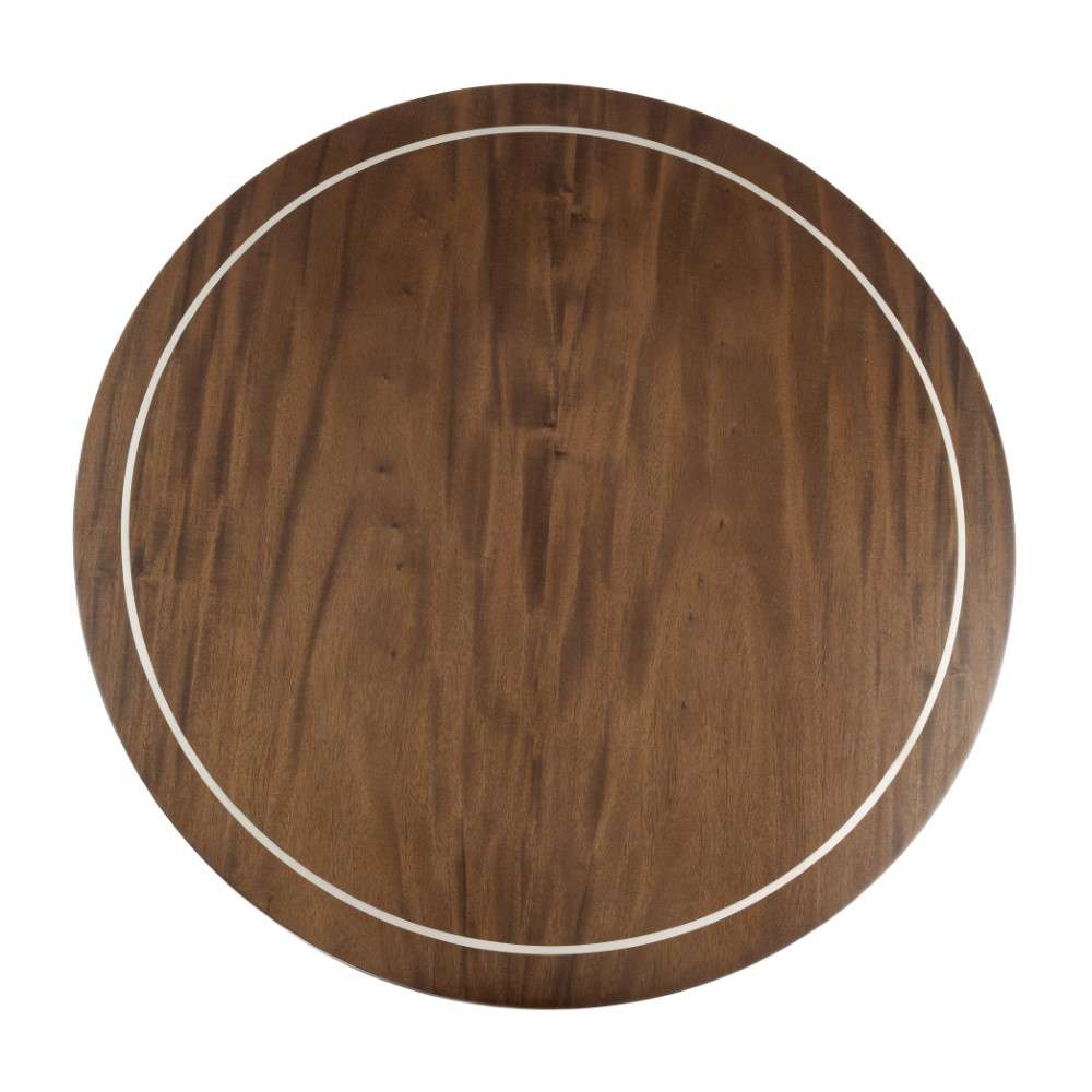 AICO by Michael Amini - Villa Cherie End Table - Hazelnut - N9008202-410 veiw 4