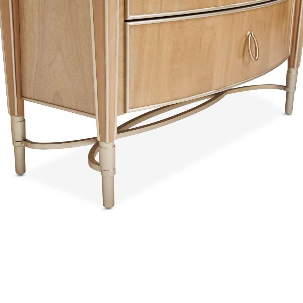 AICO by Michael Amini - Villa Cherie Highboy Chest - Caramel - N9008070SA-134 veiw 2