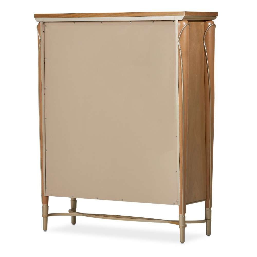 AICO by Michael Amini - Villa Cherie Highboy Chest - Caramel - N9008070SA-134 veiw 4
