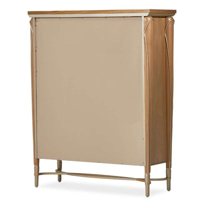 AICO by Michael Amini - Villa Cherie Highboy Chest - Caramel - N9008070SA-134 veiw 4