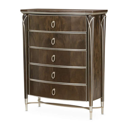 AICO by Michael Amini - VillaÂ Cherie Highboy Chest - Hazelnut - N9008070SA-410 veiw 1