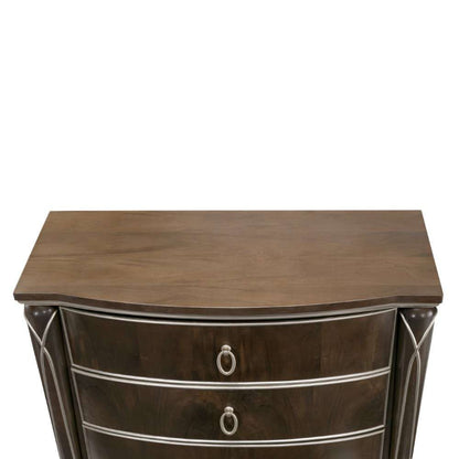 AICO by Michael Amini - VillaÂ Cherie Highboy Chest - Hazelnut - N9008070SA-410 veiw 6