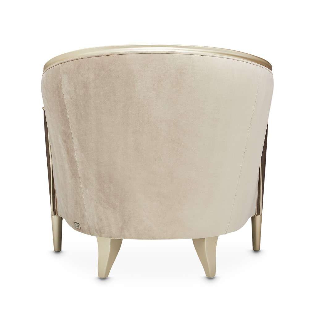 AICO by Michael Amini - Villa Cherie Matching Chair - Porcini/Hazelnut - N9008835-PRCNI-410 veiw 3