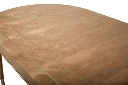 AICO by Michael Amini - Villa Cherie Oval Dining Table - Caramel - N9008000-134 veiw 5