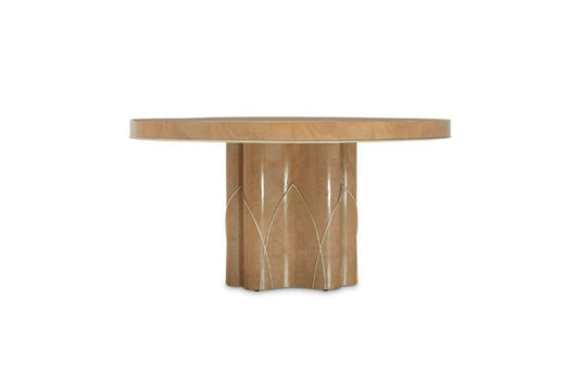 AICO by Michael Amini - Villa Cherie Round Dining Table - Caramel - N9008001-134 veiw 2