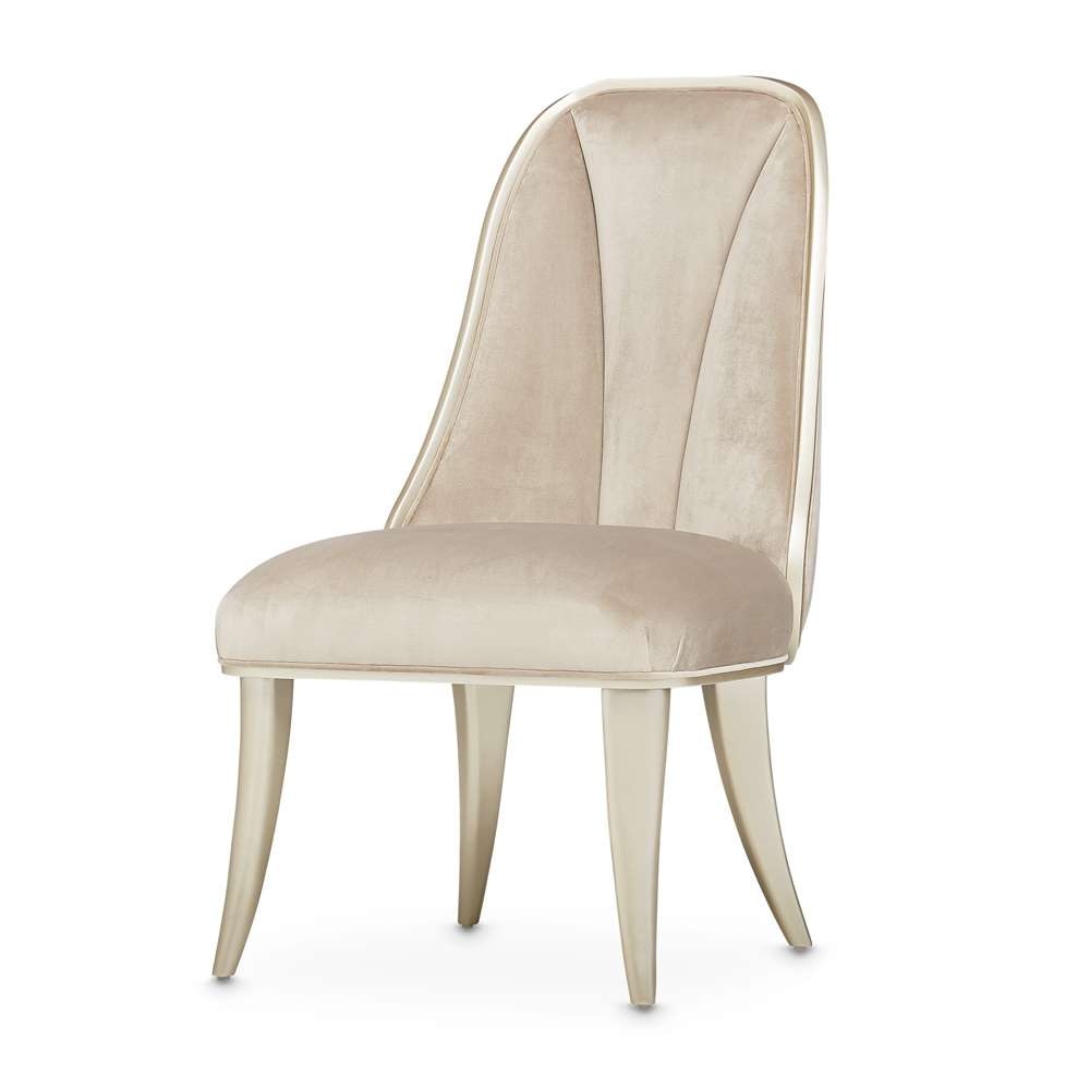 AICO by Michael Amini - Villa Cherie Side Chair (Set of 2) - Hazelnut - N9008003-410 veiw 1
