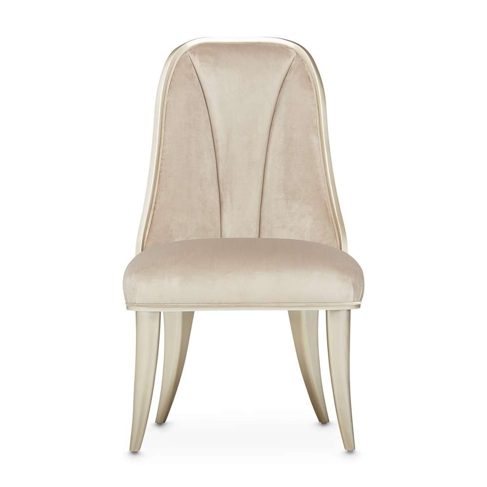 AICO by Michael Amini - Villa Cherie Side Chair (Set of 2) - Hazelnut - N9008003-410 veiw 2