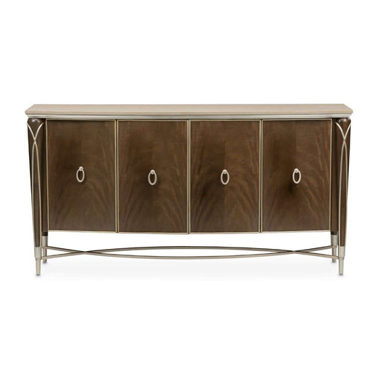 AICO by Michael Amini - VillaÂ Cherie Sideboard - Hazelnut - N9008007SA-410 veiw 2