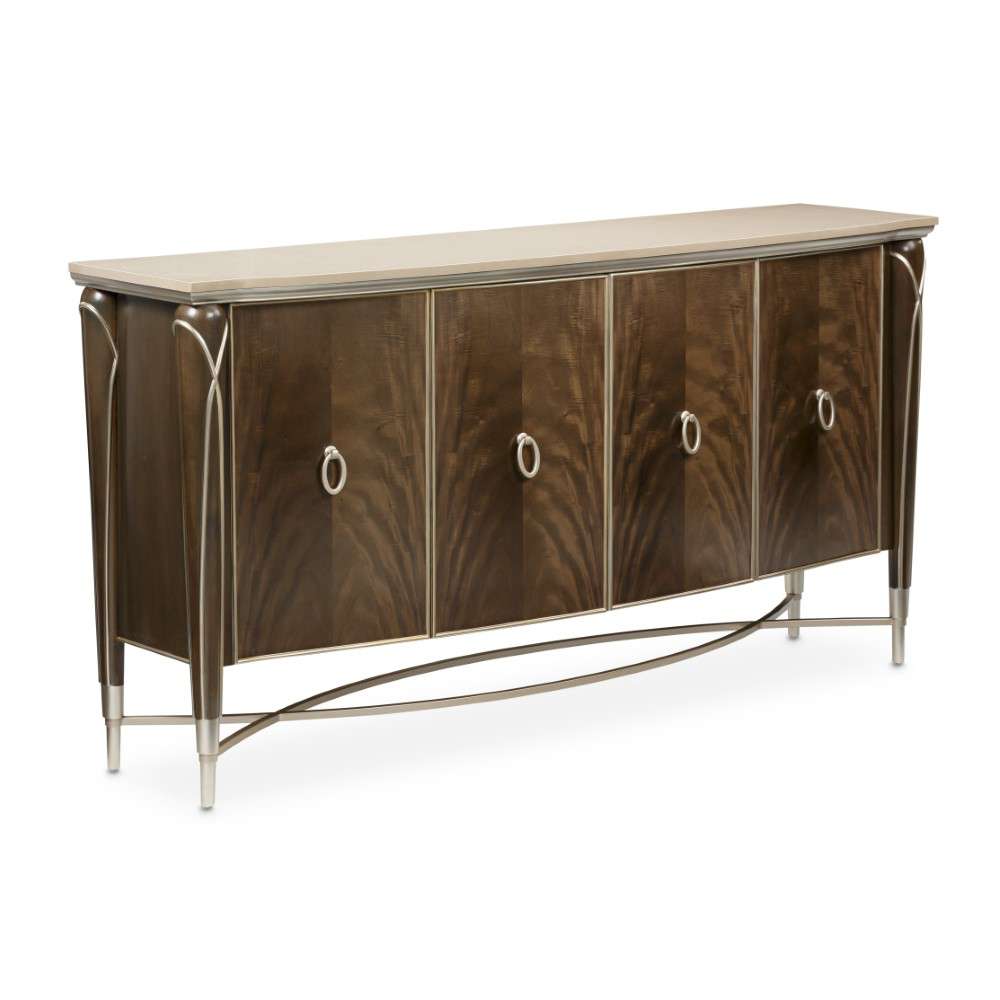 AICO by Michael Amini - VillaÂ Cherie Sideboard - Hazelnut - N9008007SA-410 veiw 3