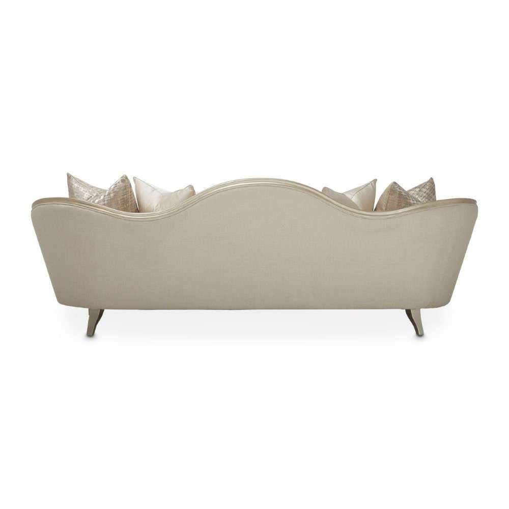 AICO by Michael Amini - Villa Cherie Sofa - Pearl/Caramel - N9008815-PEARL-134 veiw 5