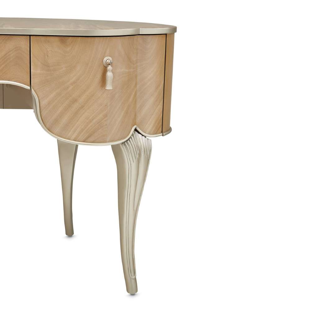 AICO by Michael Amini - Villa Cherie Vanity - Caramel - N9008058-134 veiw 5