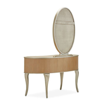 AICO by Michael Amini - Villa Cherie Vanity Mirror - Chardonnay - N9008068-822 veiw 6