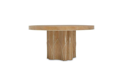 AICO by Michael Amini - VillaÂ Cherie Vanity Set with Mirror & Chair - Hazelnut - N9008000VAN3-410 veiw 2