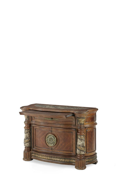AICO by Michael Amini - Villa Valencia Bachelors Chest in Classic Chestnut - 72042-55 veiw 4