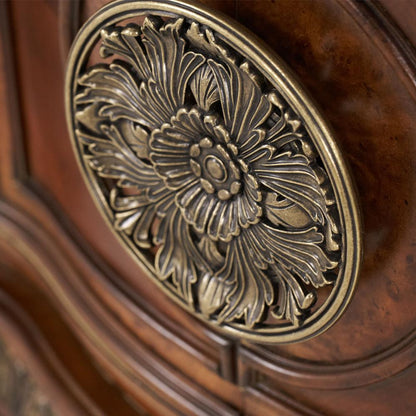AICO by Michael Amini - Villa Valencia Bedside Chest in Classic Chestnut - 72040-55 veiw 7