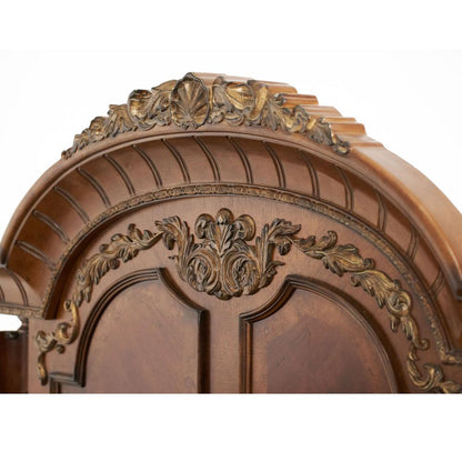 AICO by Michael Amini - Villa Valencia Cal. King Poster Bed in Classic Chestnut - 72000CKP-55 veiw 4