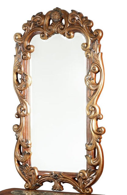 AICO by Michael Amini - Villa Valencia Decorative Mirror in Classic Chestnut - 72041-55 veiw 1
