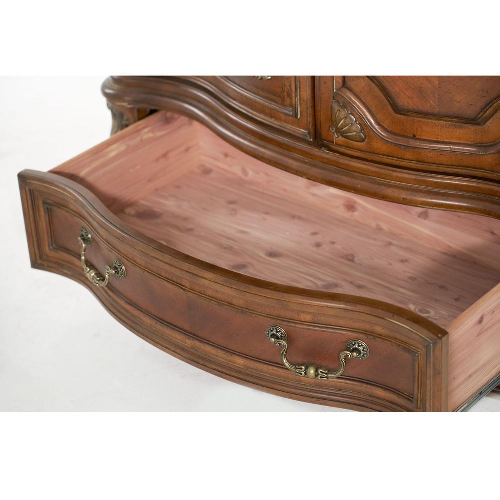 AICO by Michael Amini - Villa Valencia Gentlemans Chest in Classic Chestnut - 72070SA-55 veiw 6