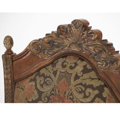 AICO by Michael Amini - Villa Valencia Side Chair in Classic Chestnut (Set of 2) - 72003-55 veiw 3